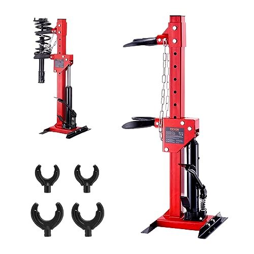 VEVOR Strut Spring Compressor, 4.5 Ton/9920 LBS Hydraulic Jack Capacity,